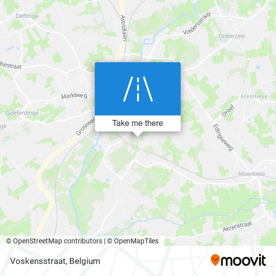 Voskensstraat map