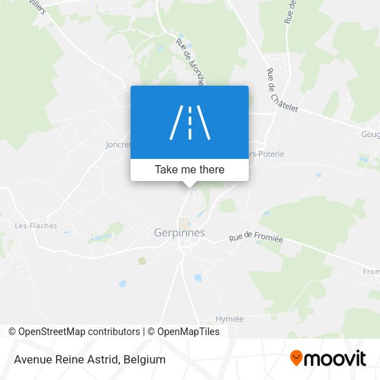 Avenue Reine Astrid plan