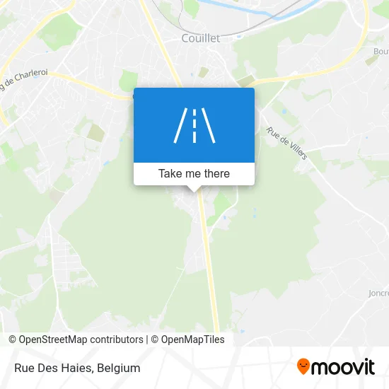 Des Haies Street map