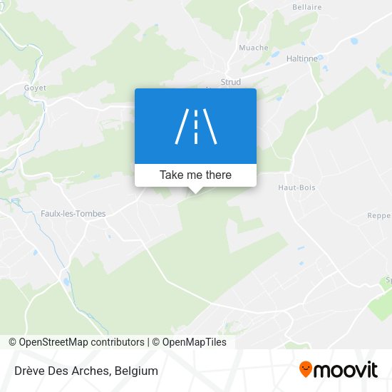Drève Des Arches plan