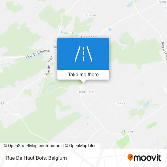 High Wood Street map