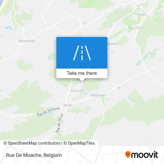 Street of Muache map