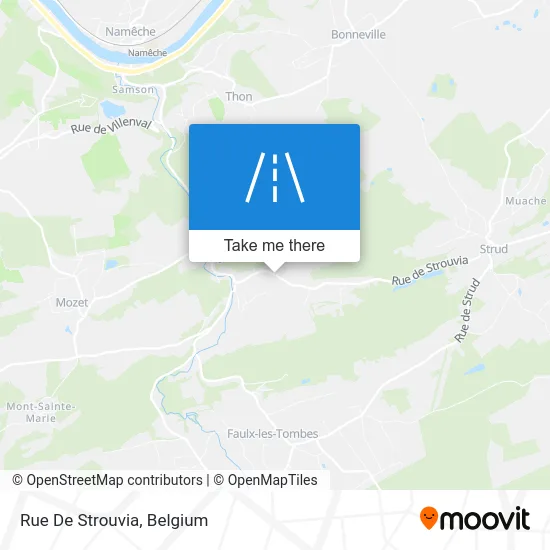 Rue De Strouvia plan