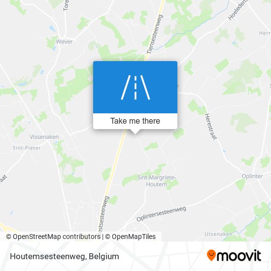 Houtemsesteenweg map