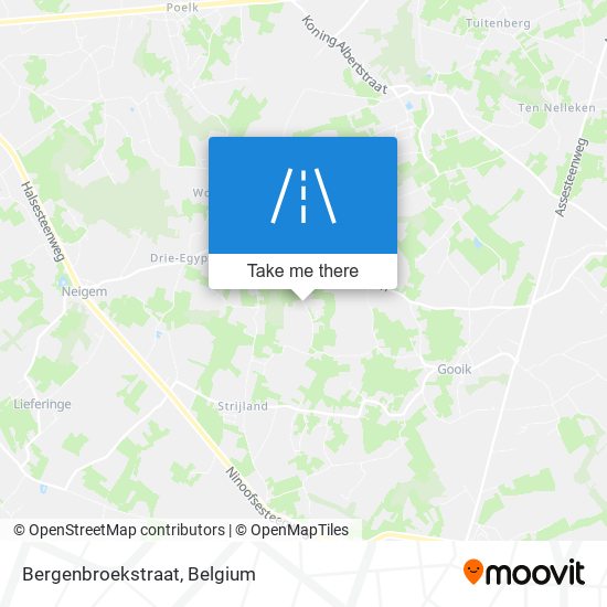 Bergenbroekstraat map