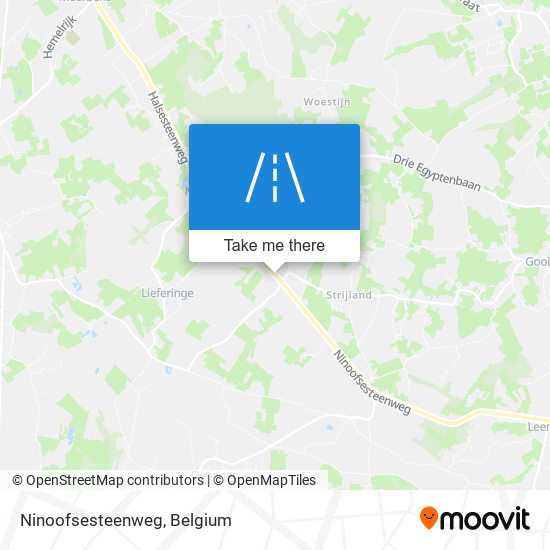 Ninoofsesteenweg plan