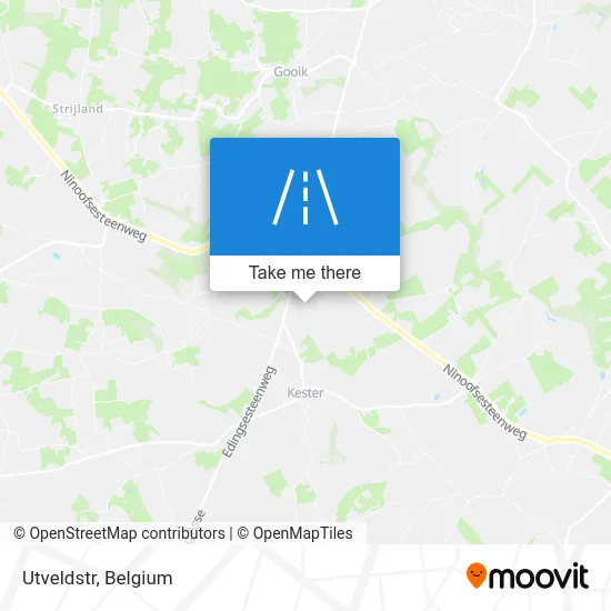 Utveldt Street map