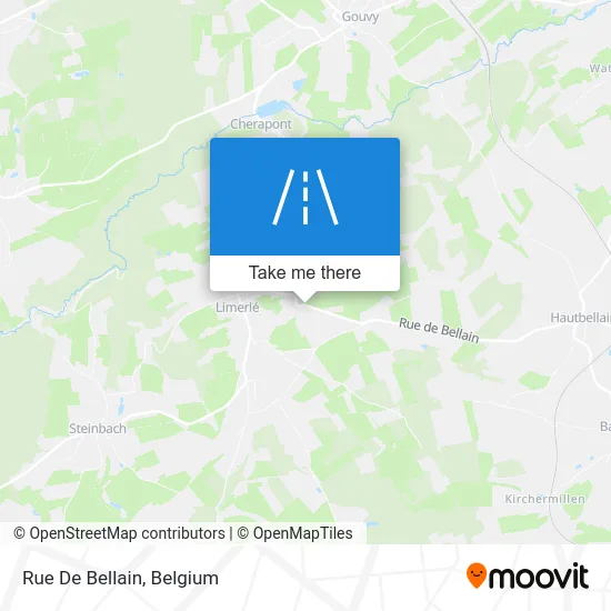 Street of Bellain map