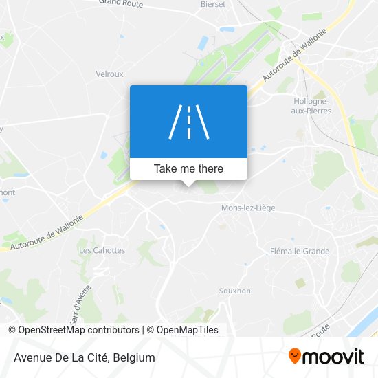 Avenue De La Cité map
