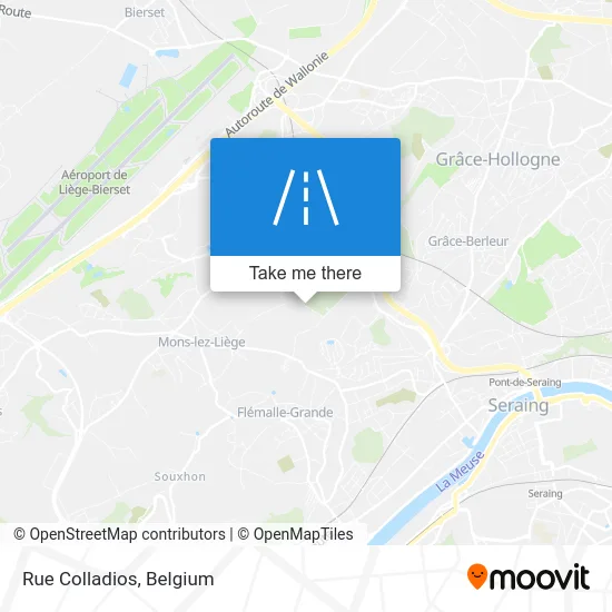 Colladios Street map