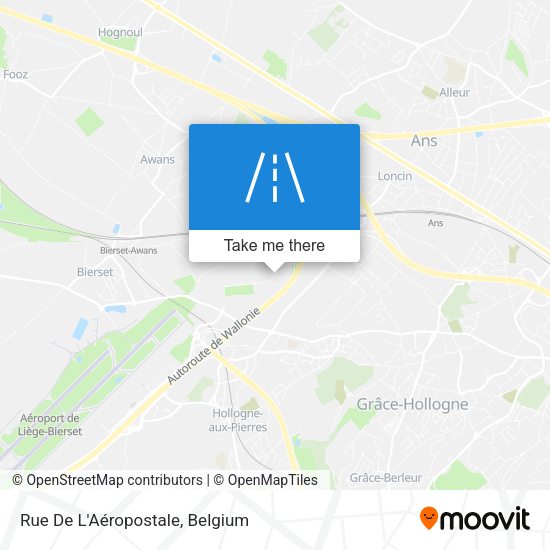 Rue De L'Aéropostale map