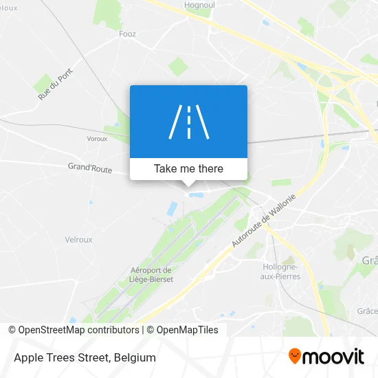 Apple Trees Street map