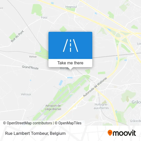 Lambert Tombeur Street map