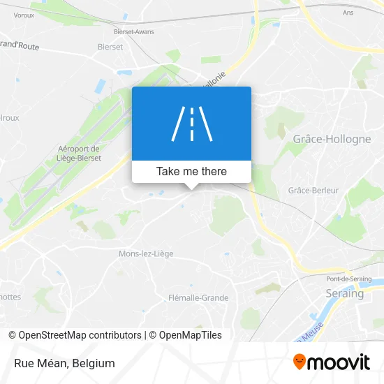 Rue Méan map