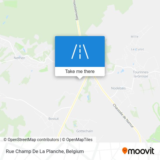 Rue Champ De La Planche map