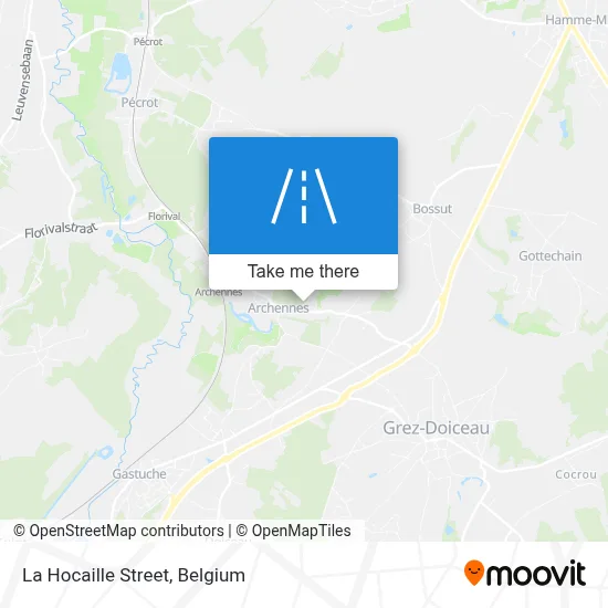 La Hocaille Street map