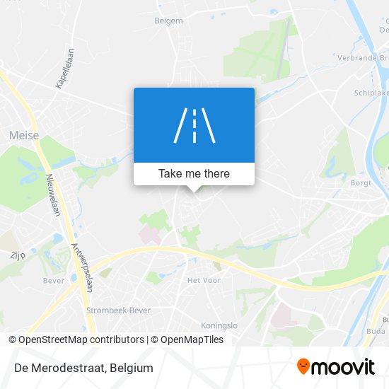 De Merodestraat plan