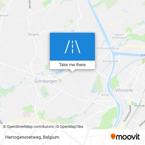 Hertogenvoetweg map