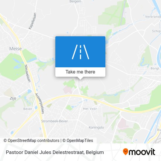 Pastoor Daniel Jules Delestrestraat plan