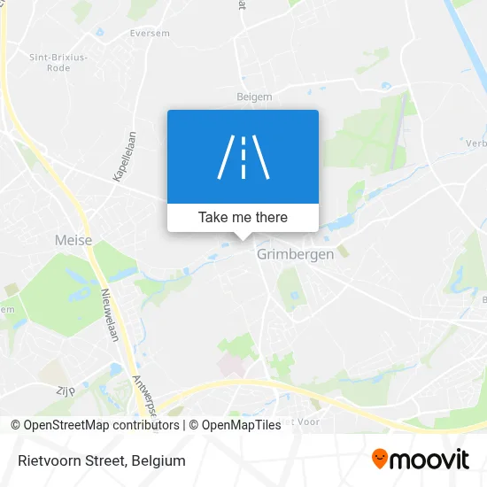 Rietvoorn Street map