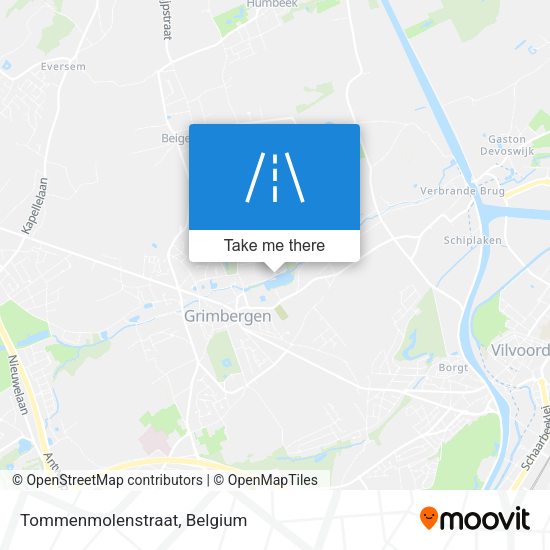 Tommenmolenstraat plan