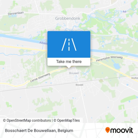 Bosschaert De Bouwellaan map
