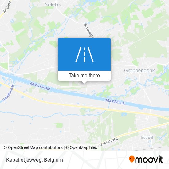 Kapelletjesweg map