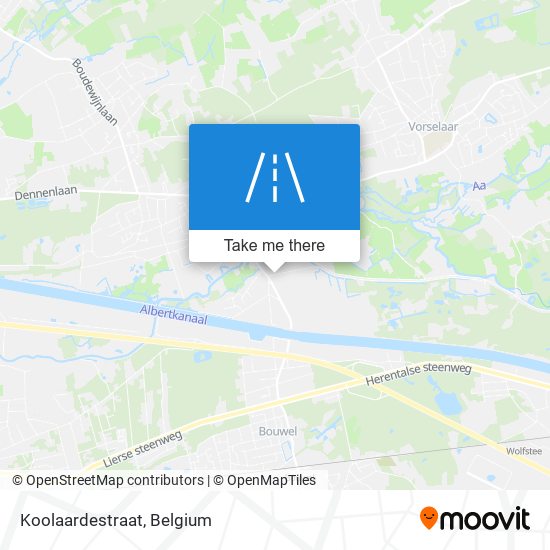 Koolaardestraat map