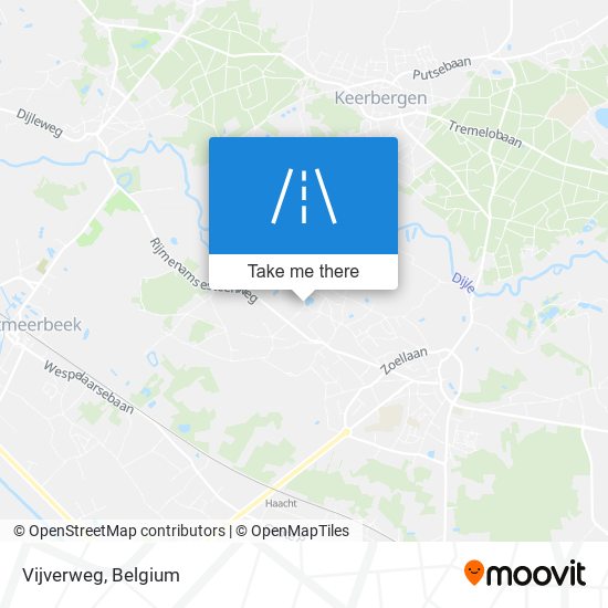 Vijverweg map