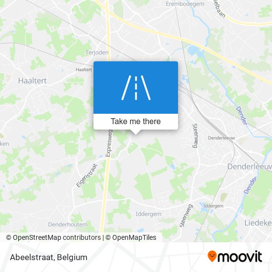 Abeelstraat map