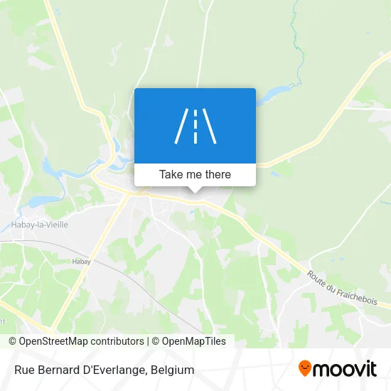 Rue Bernard D'Everlange map