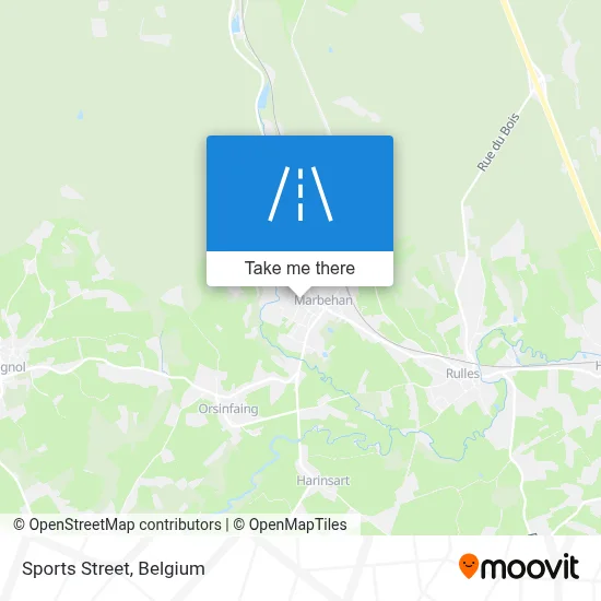 Sports Street map