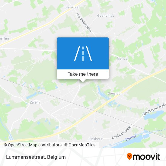 Lummensestraat map