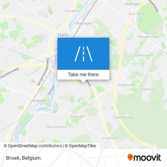 Broek map