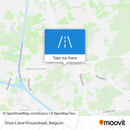 Onze-Lieve-Vrouwstraat map