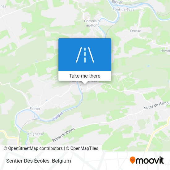 Sentier Des Écoles map