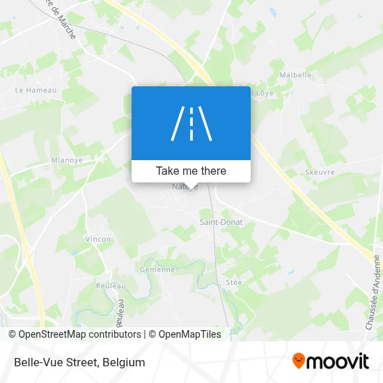 Belle-Vue Street map