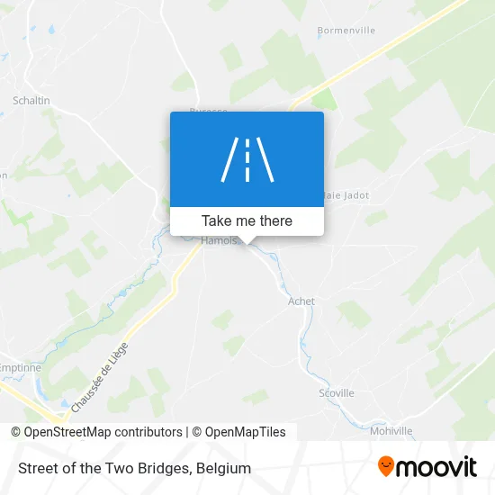 Street of the Two Bridges map