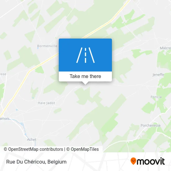 Chéricou Street map