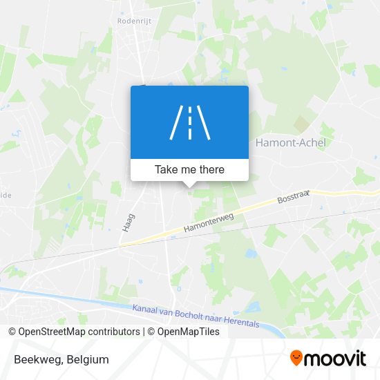 Beekweg map