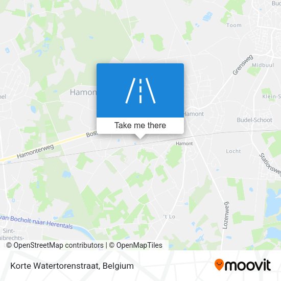 Korte Watertorenstraat plan