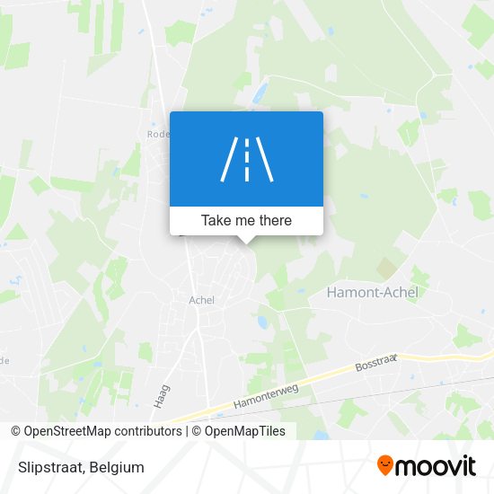 Slipstraat map