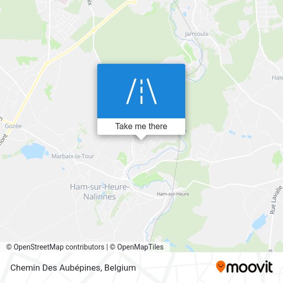 Chemin Des Aubépines map