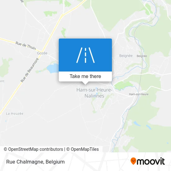 Chalmagne Street map