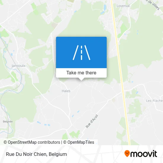 Black Dog Street map