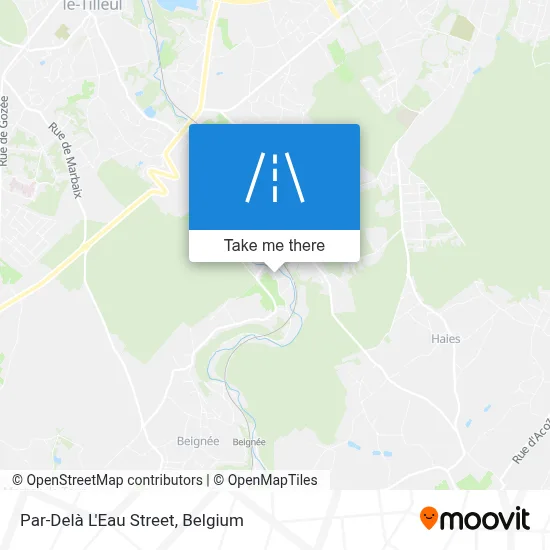 Par-Delà L'Eau Street map