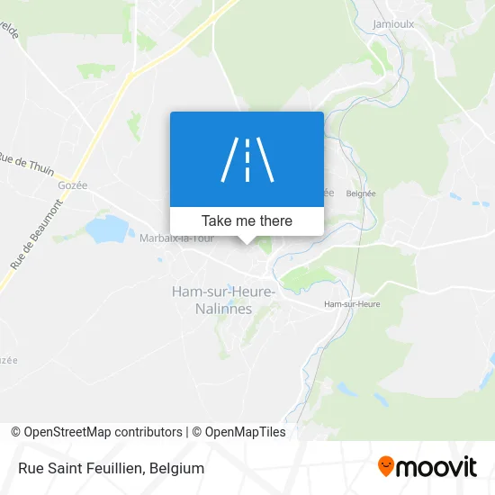 Saint Feuillien Street map