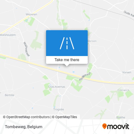 Tombeweg map