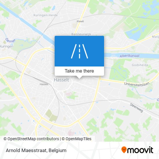 Arnold Maesstraat map