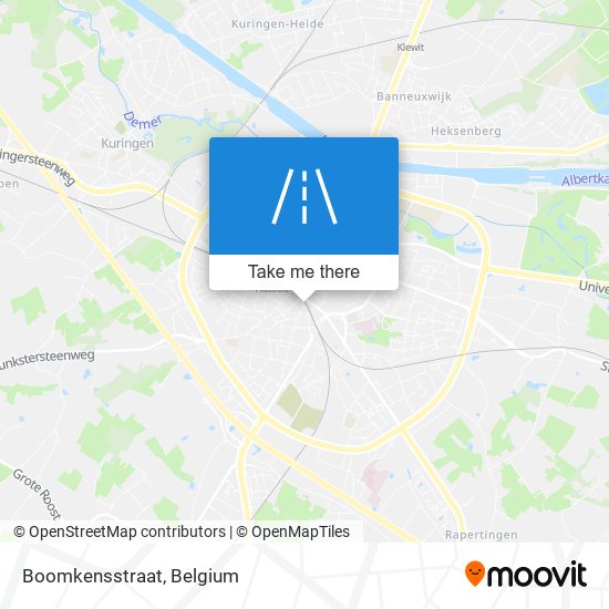 Boomkensstraat plan